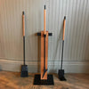 Alessandro Oak Fireplace Tools