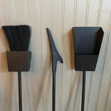 Alessandro Oak Fireplace Tools