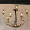 Paavo Tynell Flush Mount Chandelier