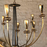 Paavo Tynell Flush Mount Chandelier