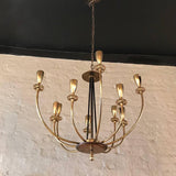 Paavo Tynell Flush Mount Chandelier