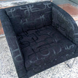 Milo Baughman Chrome Lounge Chairs