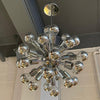 Mid Century Modern Chrome Sputnik Chandelier
