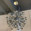Mid Century Modern Chrome Sputnik Chandelier