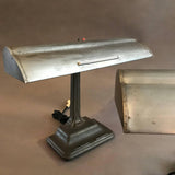 Steel Banker Desk Lamp
