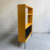 cFsignature Mid Century Modern Dry Bar With Wine Rack