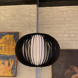 Mid Century Caged Pendant Light