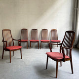 Danish Modern Dining Chairs By Preben Schou