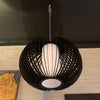 Mid Century Caged Pendant Light