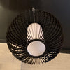 Mid Century Caged Pendant Light