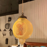 Art Deco Chinoiserie Pendant Light