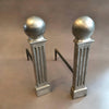 Aluminum Column Andirons