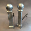 Aluminum Column Andirons