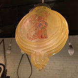 Art Deco Chinoiserie Pendant Light