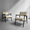 Mid Century Modern Lounge Armchairs By Steelcase