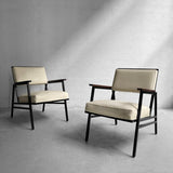 Mid Century Modern Lounge Armchairs By Steelcase