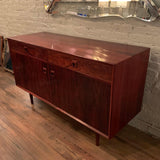 Danish Modern Rosewood Sideboard Credenza by E. Brouer for Brouer Møbelfabrik