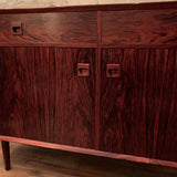 Danish Modern Rosewood Sideboard Credenza by E. Brouer for Brouer Møbelfabrik