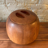 Danish Modern Teak Ice Bucket By Dansk