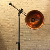 Copper Industrial Floor Lamp