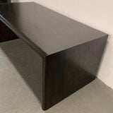 Ebonized Oak Partners Desk