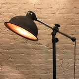 Copper Industrial Floor Lamp