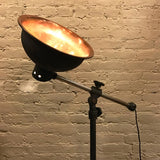 Copper Industrial Floor Lamp