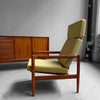 Danish Modern Teak Lounge Chair By Borge Jensen