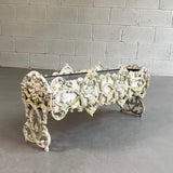 Ornate Hollywood Regency Cast Aluminum and Zinc Outdoor Garden Planter