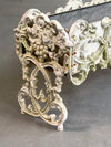Ornate Hollywood Regency Cast Aluminum and Zinc Outdoor Garden Planter