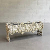 Ornate Hollywood Regency Cast Aluminum and Zinc Outdoor Garden Planter