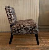 Custom Hollywood Regency Style Slipper Chair