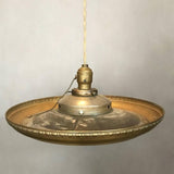 Faceted Mirror Pendant Light