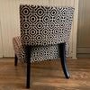 Custom Hollywood Regency Style Slipper Chair