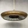 Faceted Mirror Pendant Light