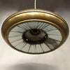 Faceted Mirror Pendant Light
