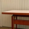 Walnut Floating Side Table By Jens Risom
