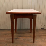 Walnut Floating Side Table By Jens Risom