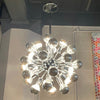 Mid Century Modern Chrome Sputnik Chandelier
