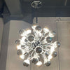 Mid Century Modern Chrome Sputnik Chandelier
