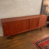 Danish Modern Teak Credenza Sideboard By Dyrlund