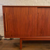 Danish Modern Teak Credenza Sideboard By Dyrlund
