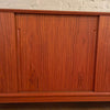 Danish Modern Teak Credenza Sideboard By Dyrlund