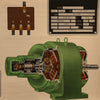 German Three Phase Electric Generator Diagram Chart