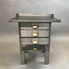 Brushed Steel Printer's Work Station