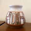 Mid Century Modern Art Pottery Vase By Lapid, Israel