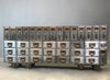 Industrial Brushed Steel File Storage Console