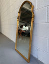 Hollywood Regency Moroccan Gilt Wood Frame Wall Mirror