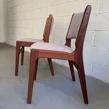 Danish Modern Teak Dining Chair Set By Henning Kjaernulf