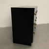 Hollywood Regency Black and Gold Dresser